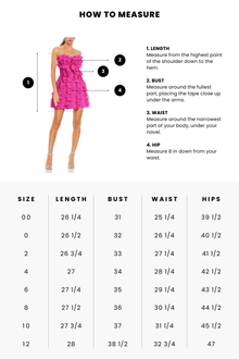ONE33 SOCIAL | The Khefri Strapless Chiffon Cocktail Dress | Pink