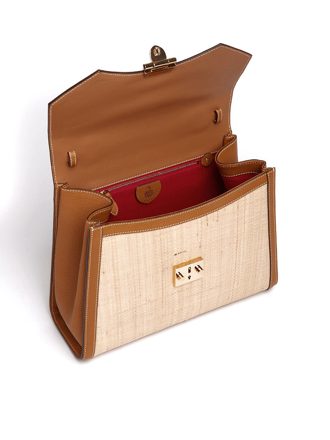 Madeline 30 | Tumbled Grain Luggage / Natural Raffia