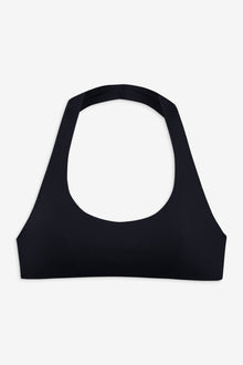 Skyler Halter Bikini Top Black