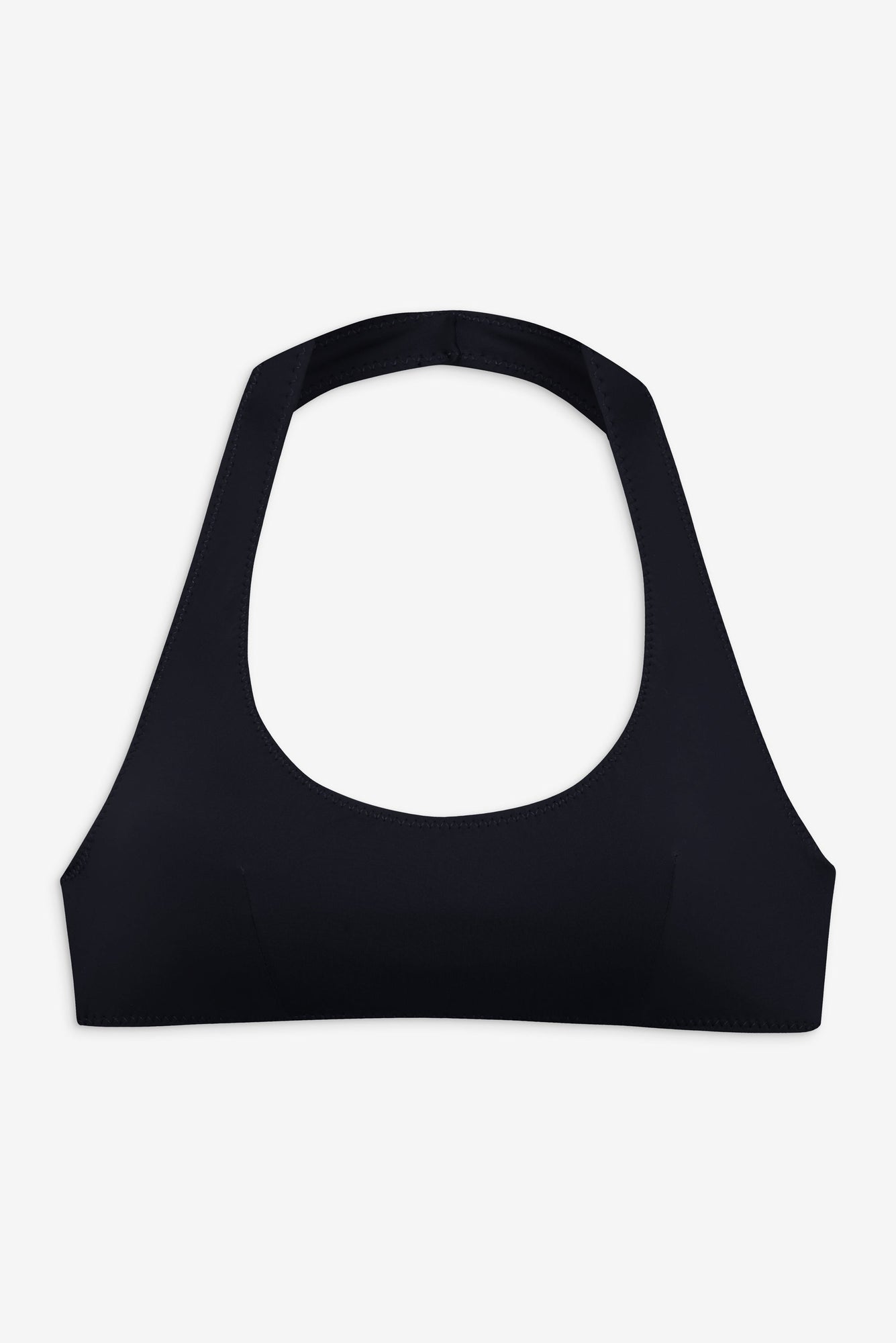 Skyler Halter Bikini Top Black