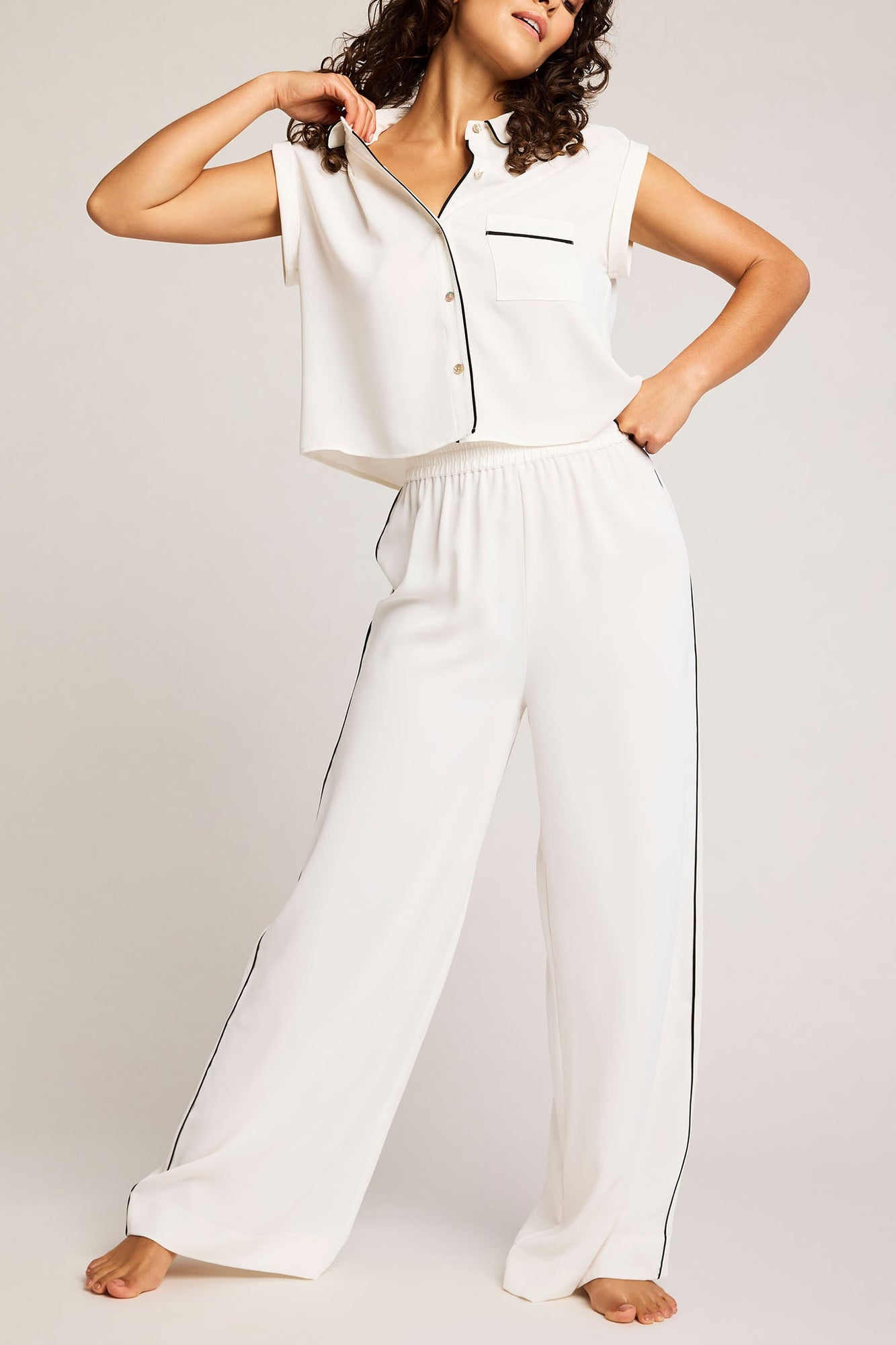 Supreme Track Pant | Ivory