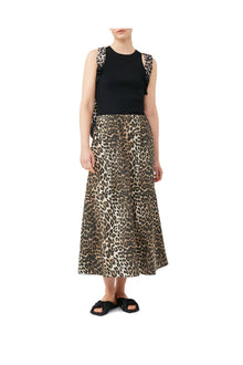 Sleeveless Melange Top | Black