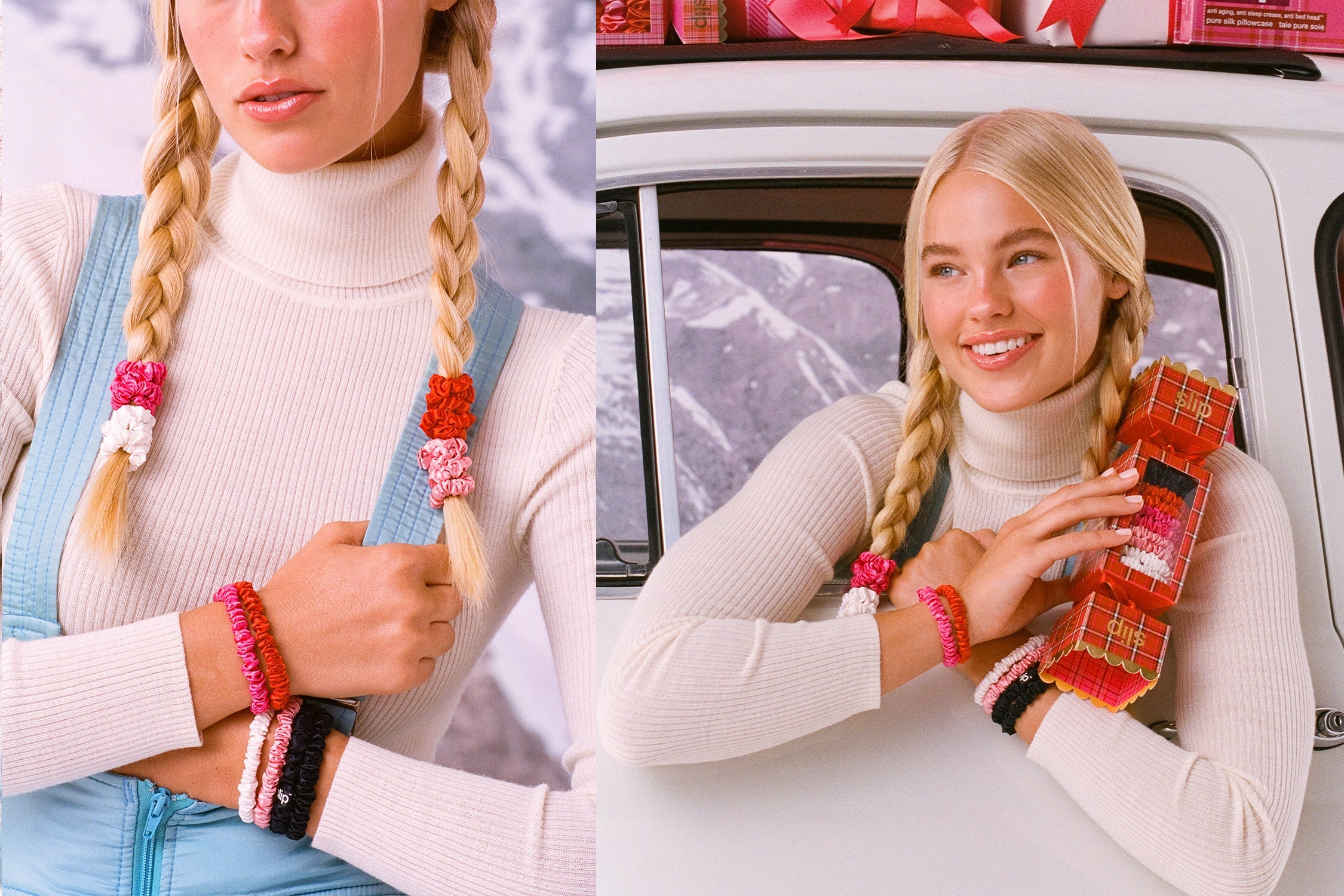 Scrunchie Cracker | Jean | Set of 10