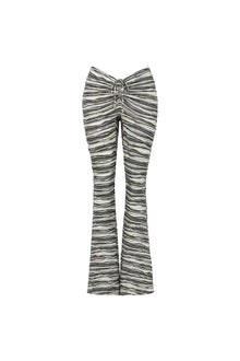 Sydney Flared Legging | Slub Knit