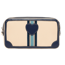 Small Pouch | Sapphire & Natural