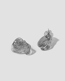 Small Orchid Earrings | Silver