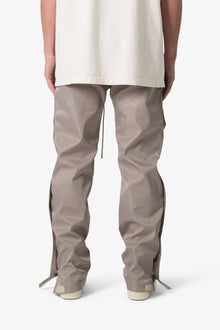 Snap Front Cargo Pants | Grey