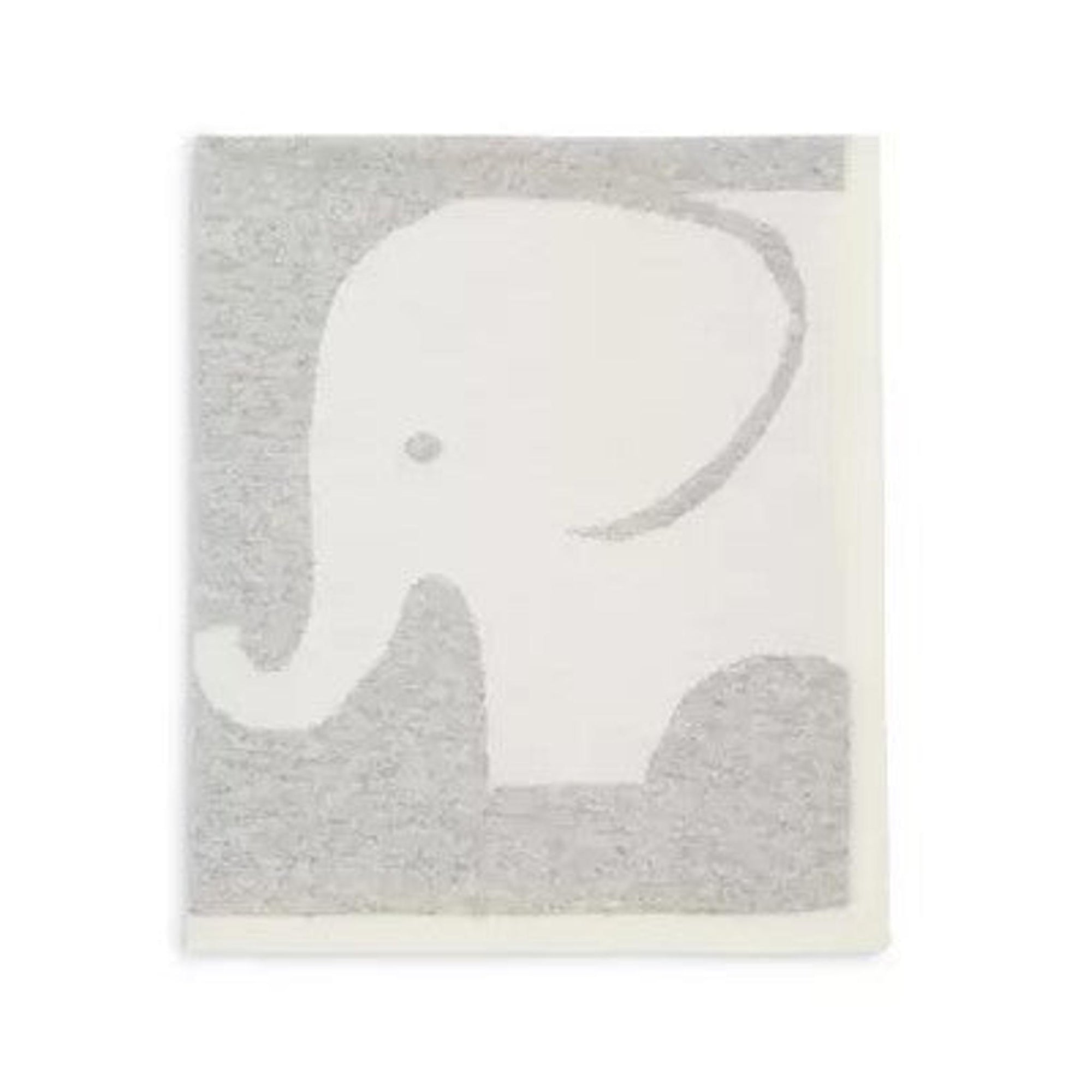Sofia Cashmere Elephant Blanket Baby Grey