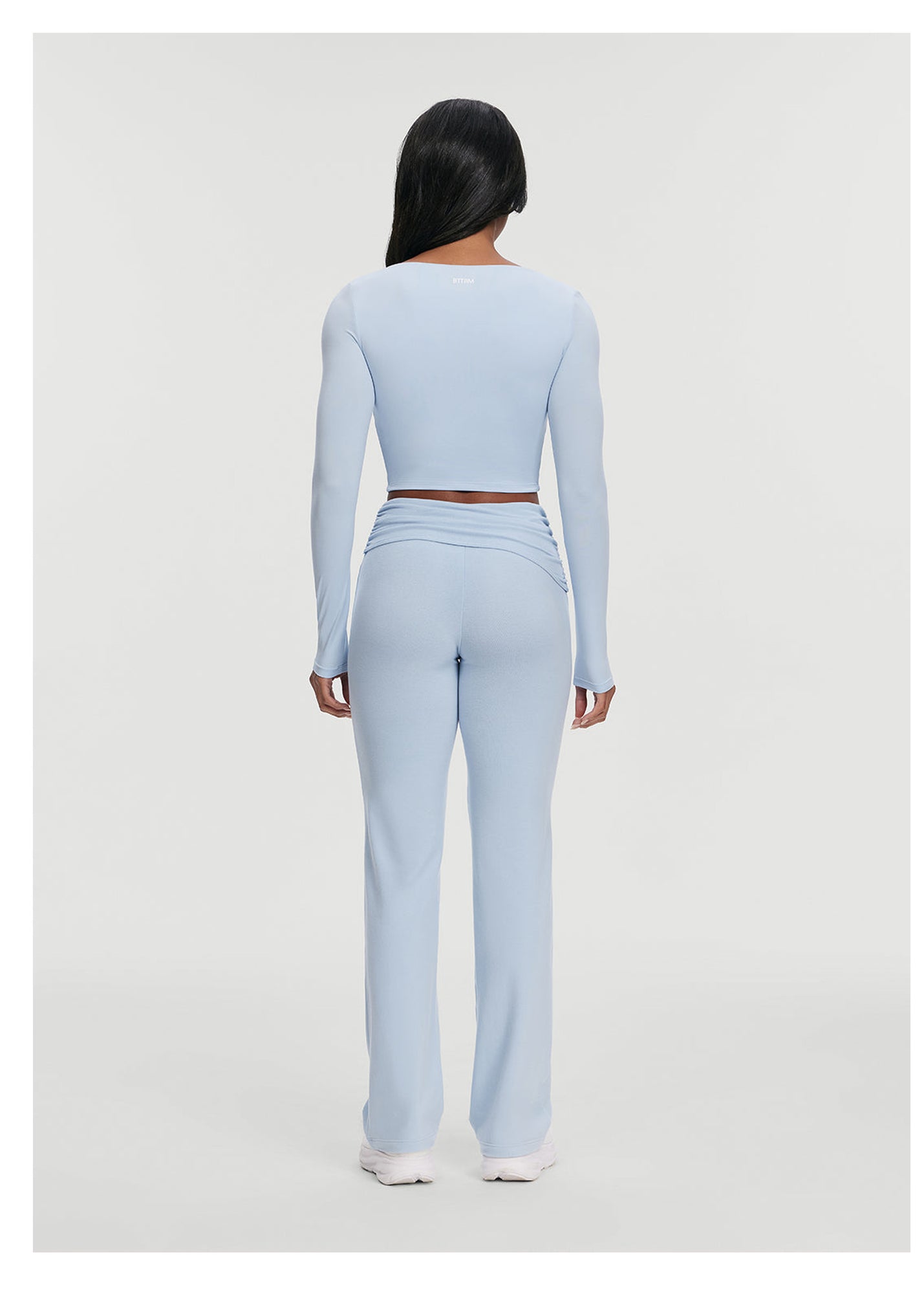 Soft Seamless Lounge Pants | Sky Blue