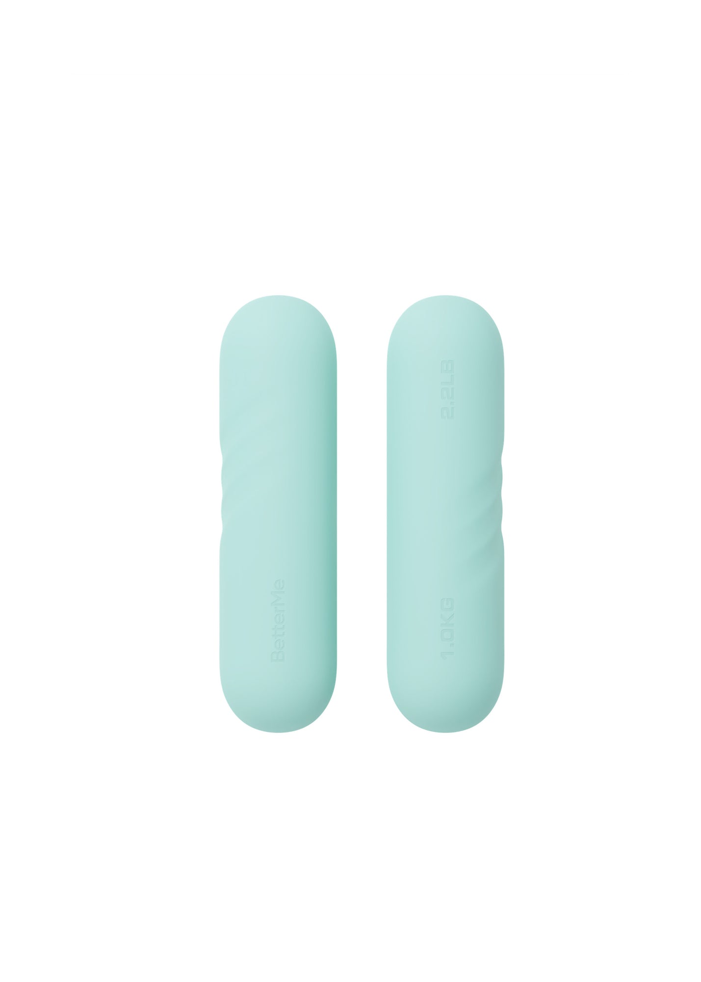 Soft Silicon Dumbbells | Subtle Mint