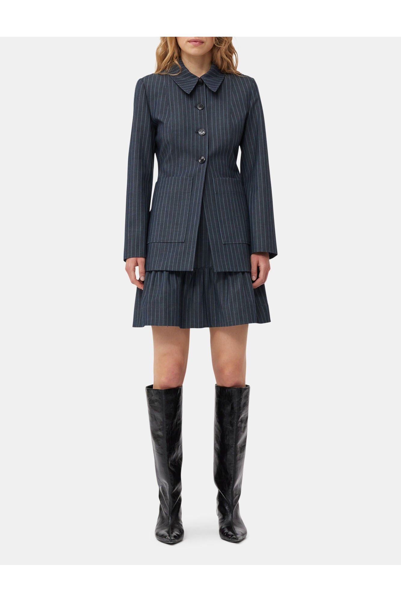Soft Slouchy High Shaft Boots | Black