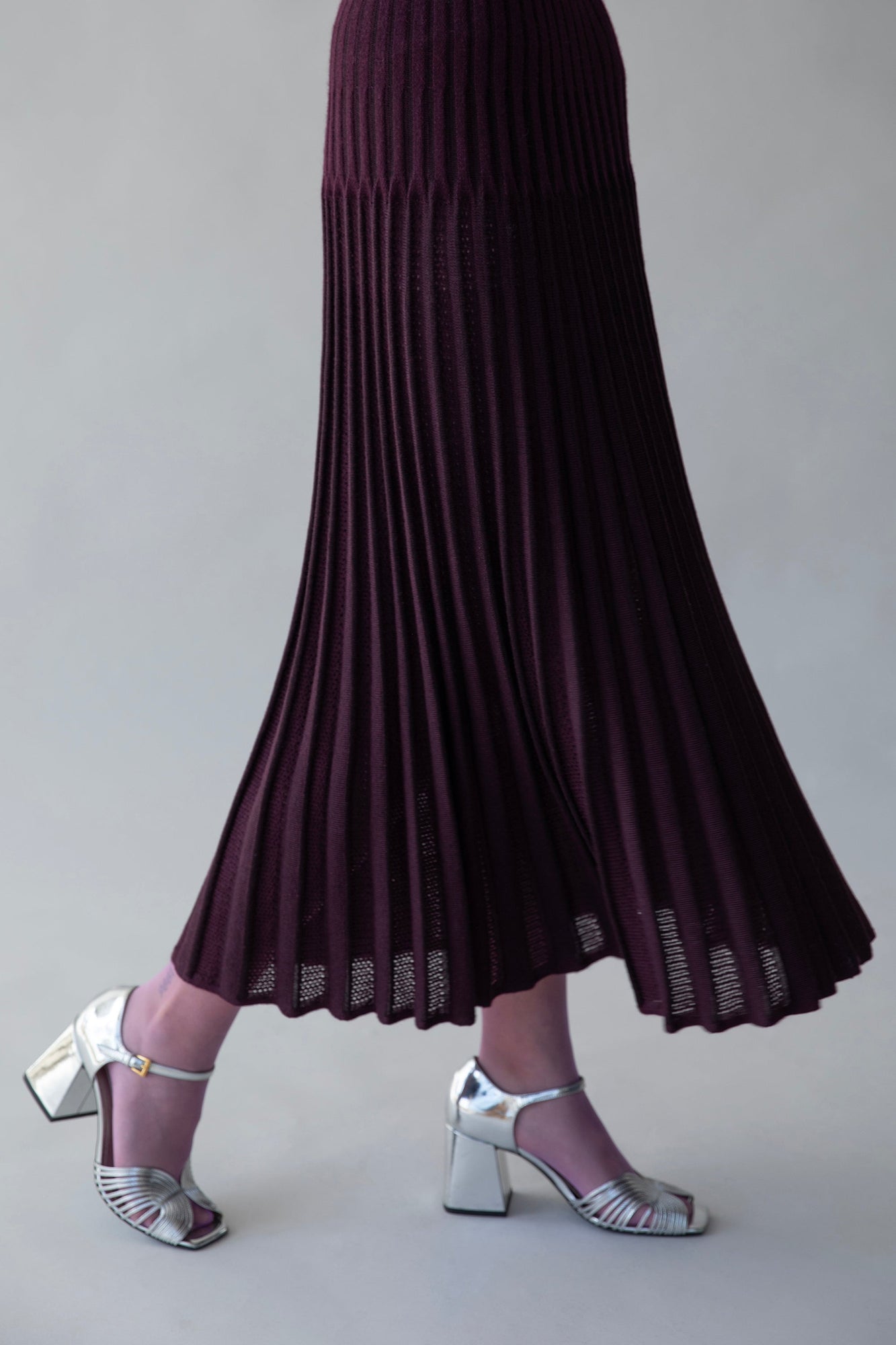 Soleil Skirt | Aubergine
