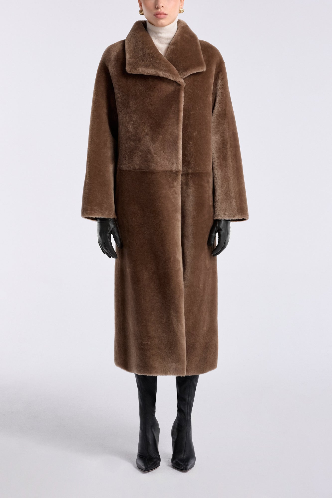 Solène | Soft Blanket Coat | Topaz
