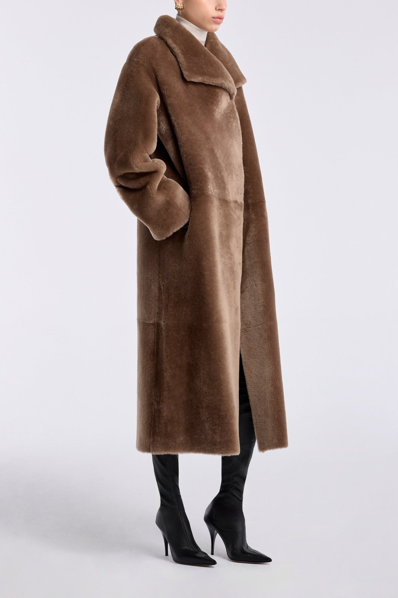 Solène | Soft Blanket Coat | Topaz