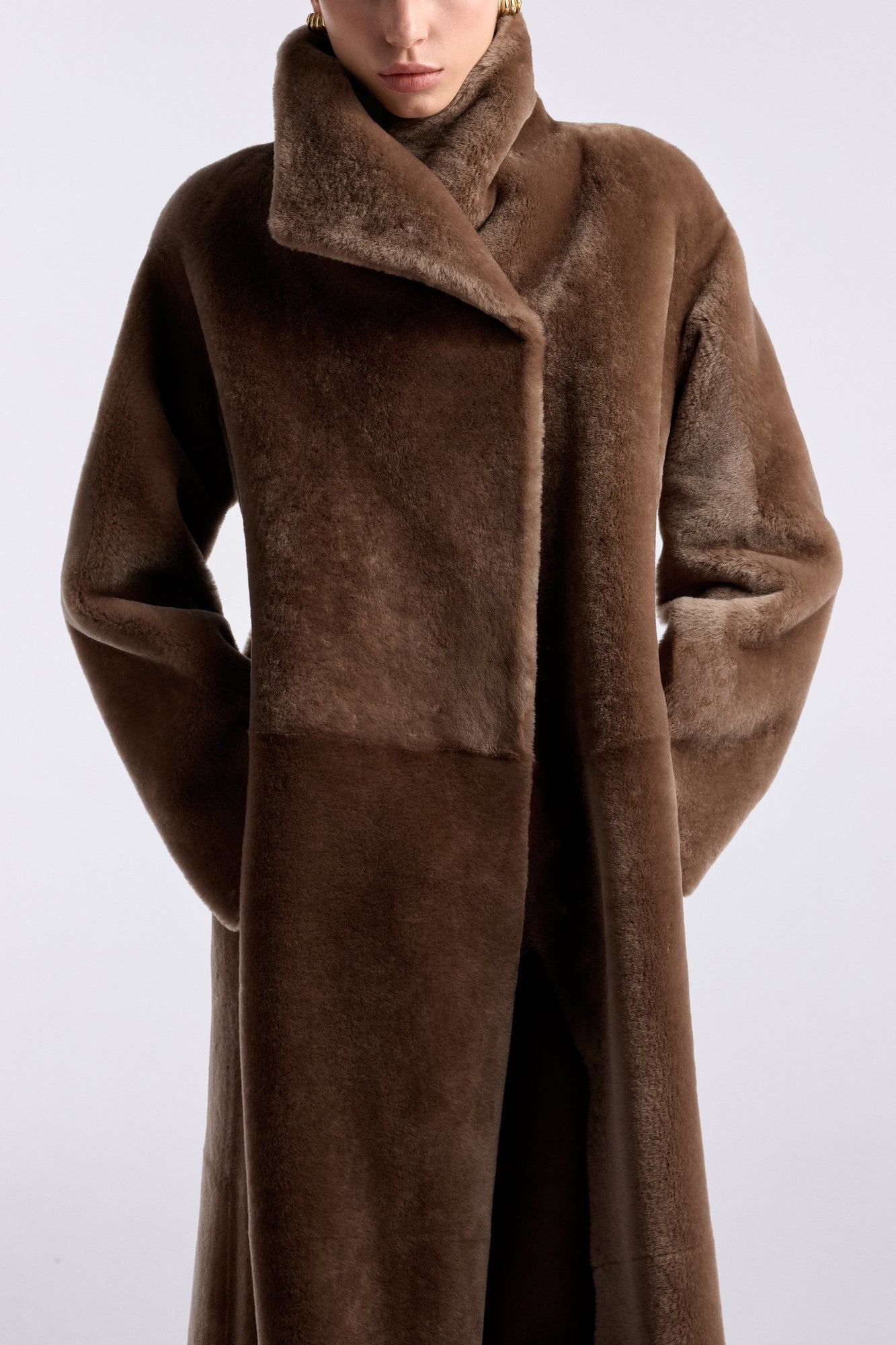 Solène | Soft Blanket Coat | Topaz