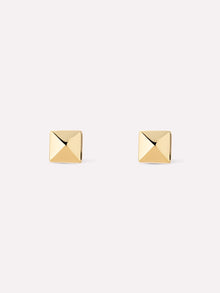 Pyramid Studs | 10K Solid Gold