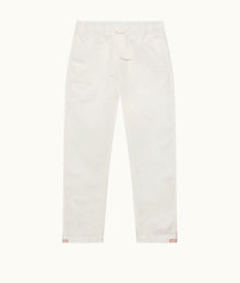 Sonoran Tailored Fit Single Pleat Stretch-Cotton Trousers | Sea Mist