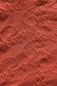 Women | Emma Frilled Triangle Top | Spice Eyelet