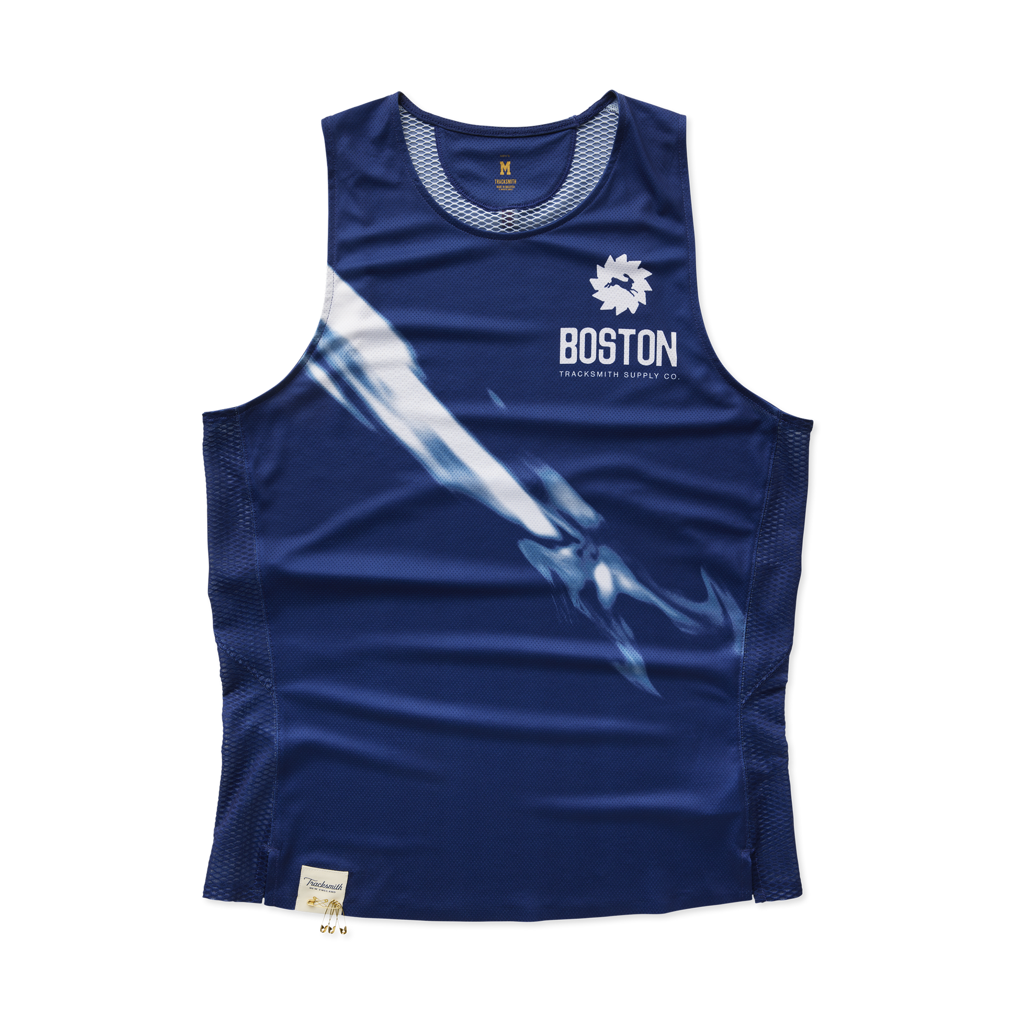 Mens | Boston Singlet | Blue/White