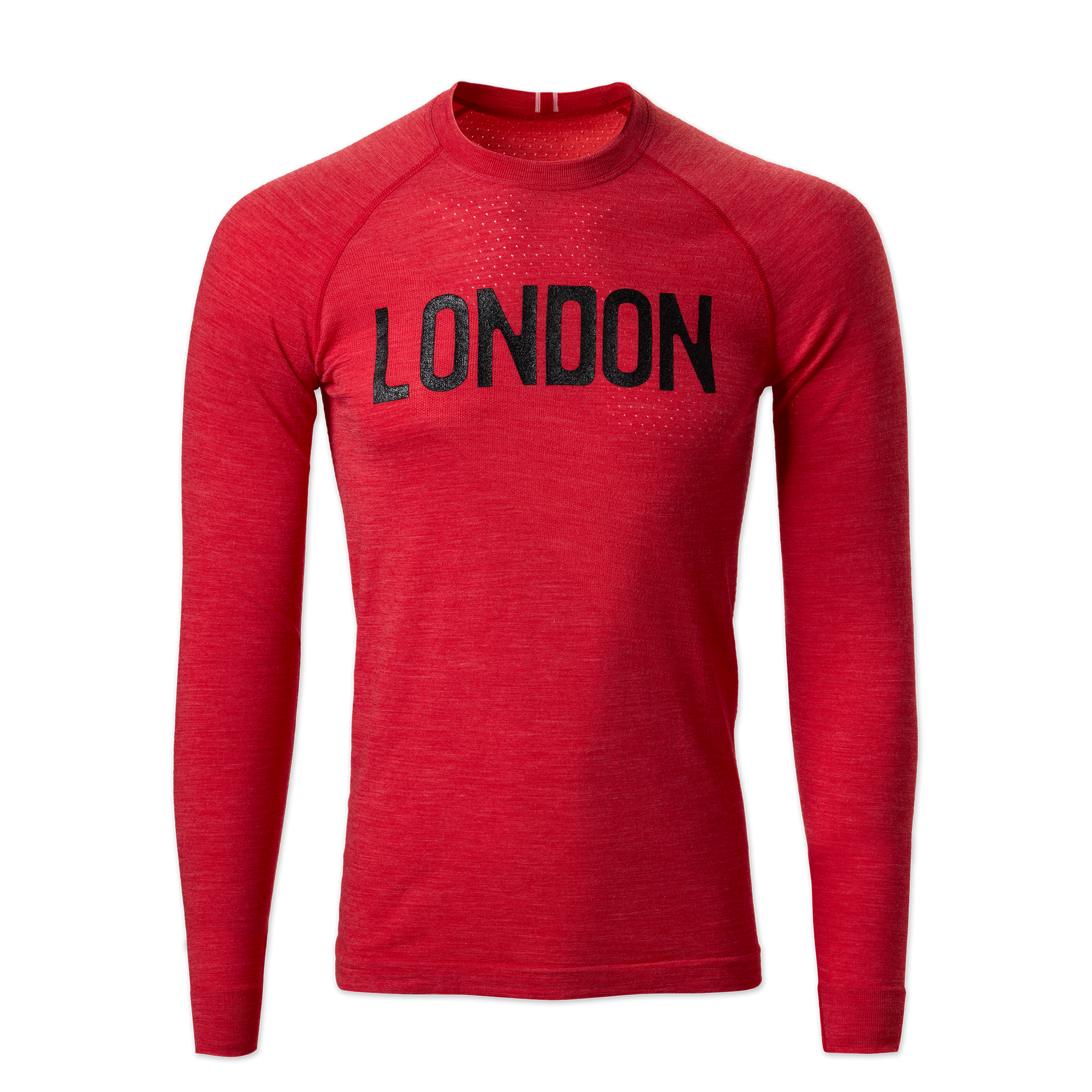Mens | Brighton Base Layer - London | Red/Black