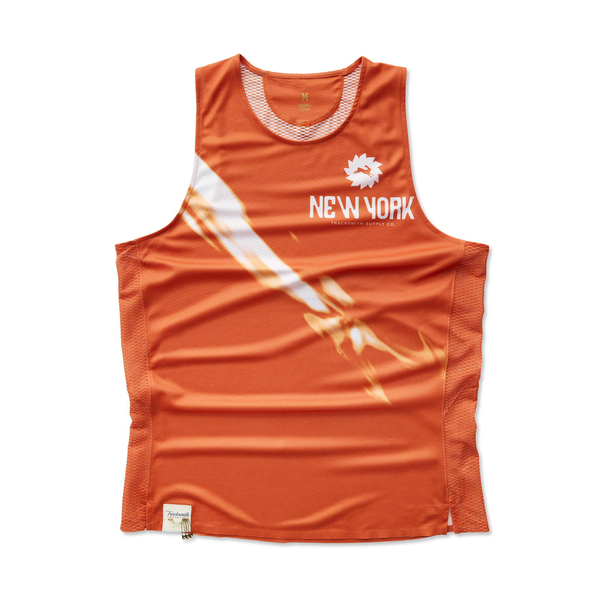 Mens | New York Singlet | Orange