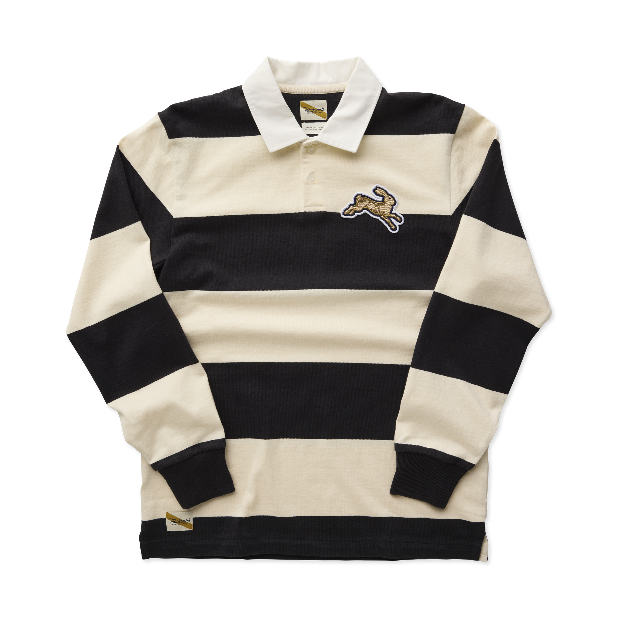 Unisex | Cotton Rugby | Black/Ivory