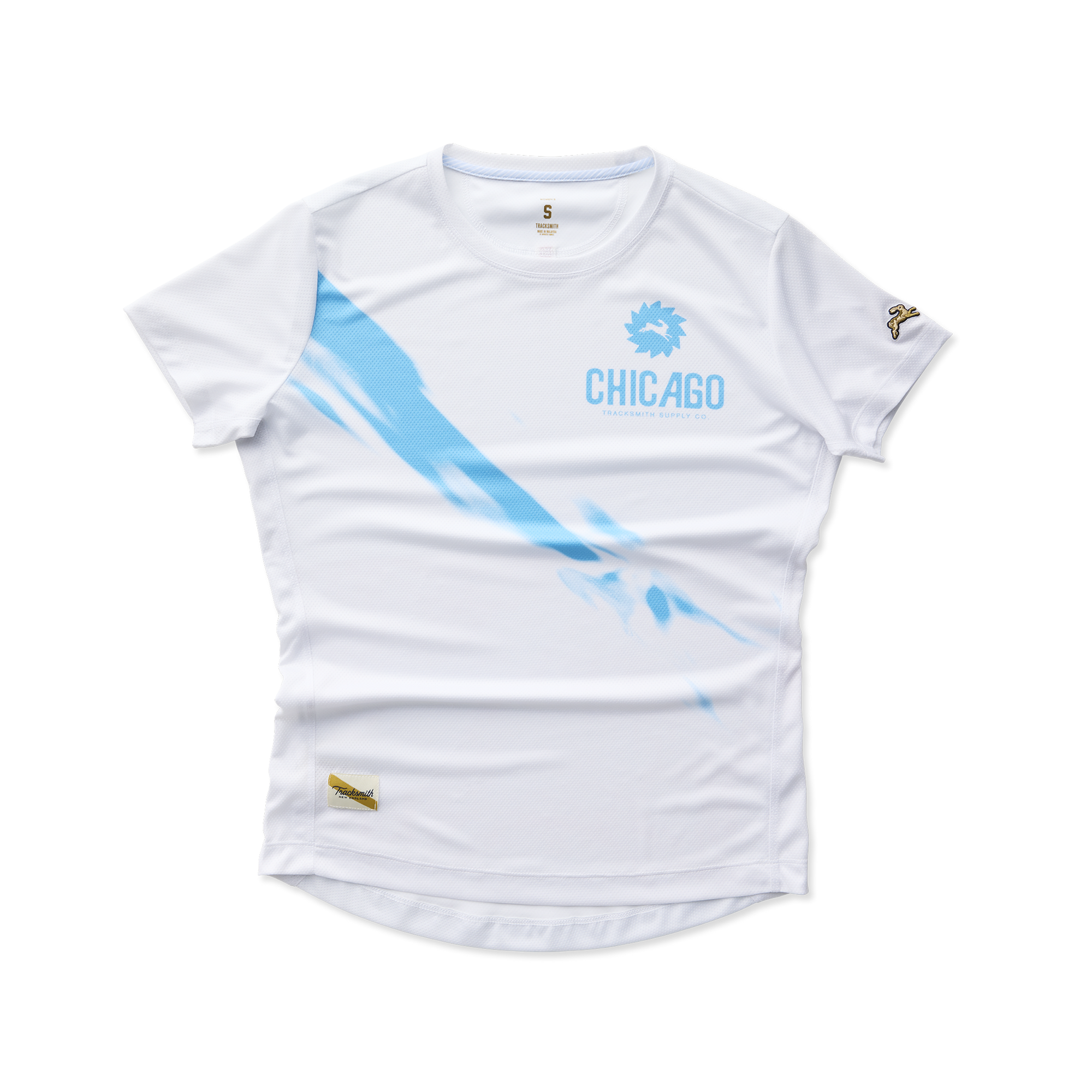 Womens | Chicago Tee | White/Capri