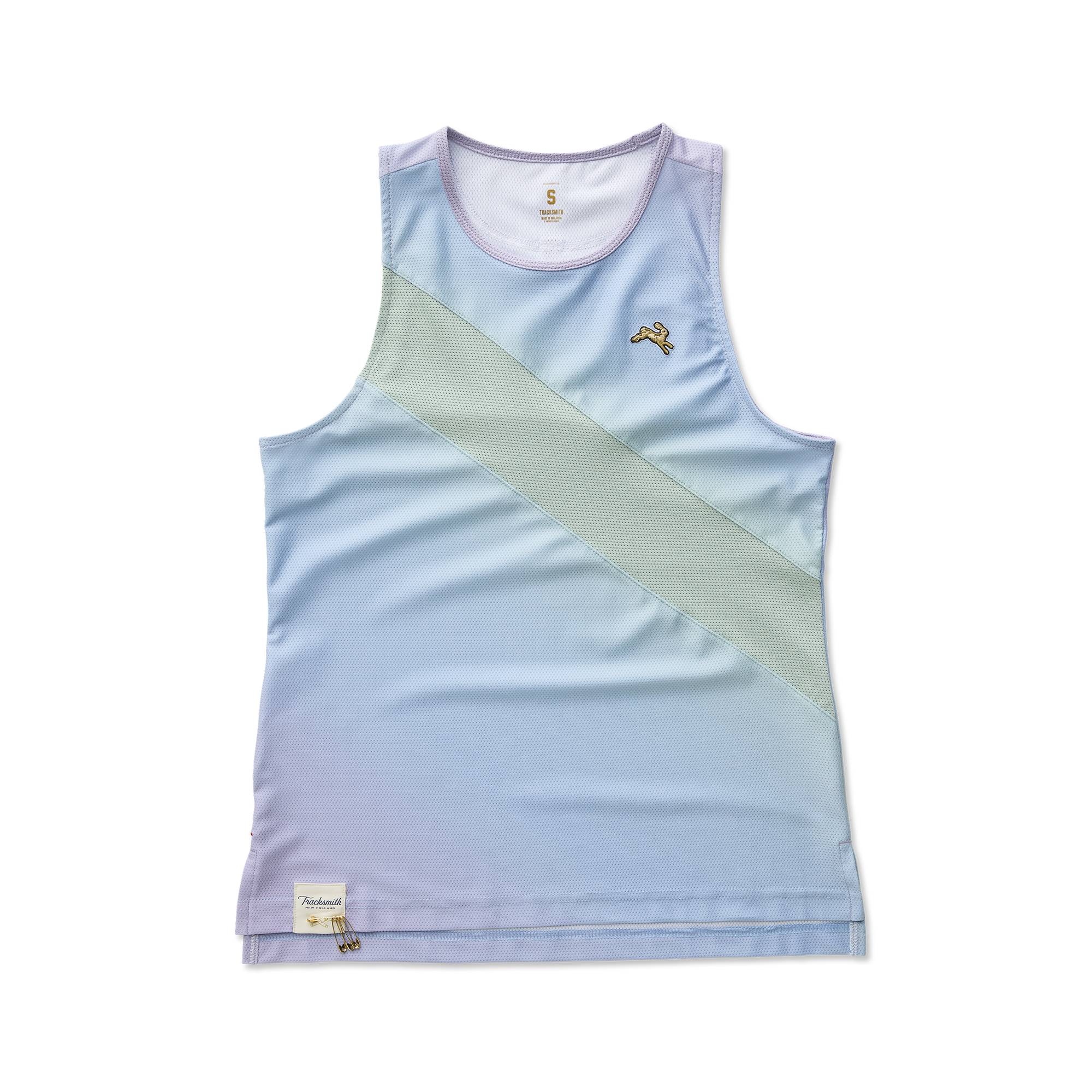 Womens | Van Cortlandt Singlet | Lavender Print/Jadeite