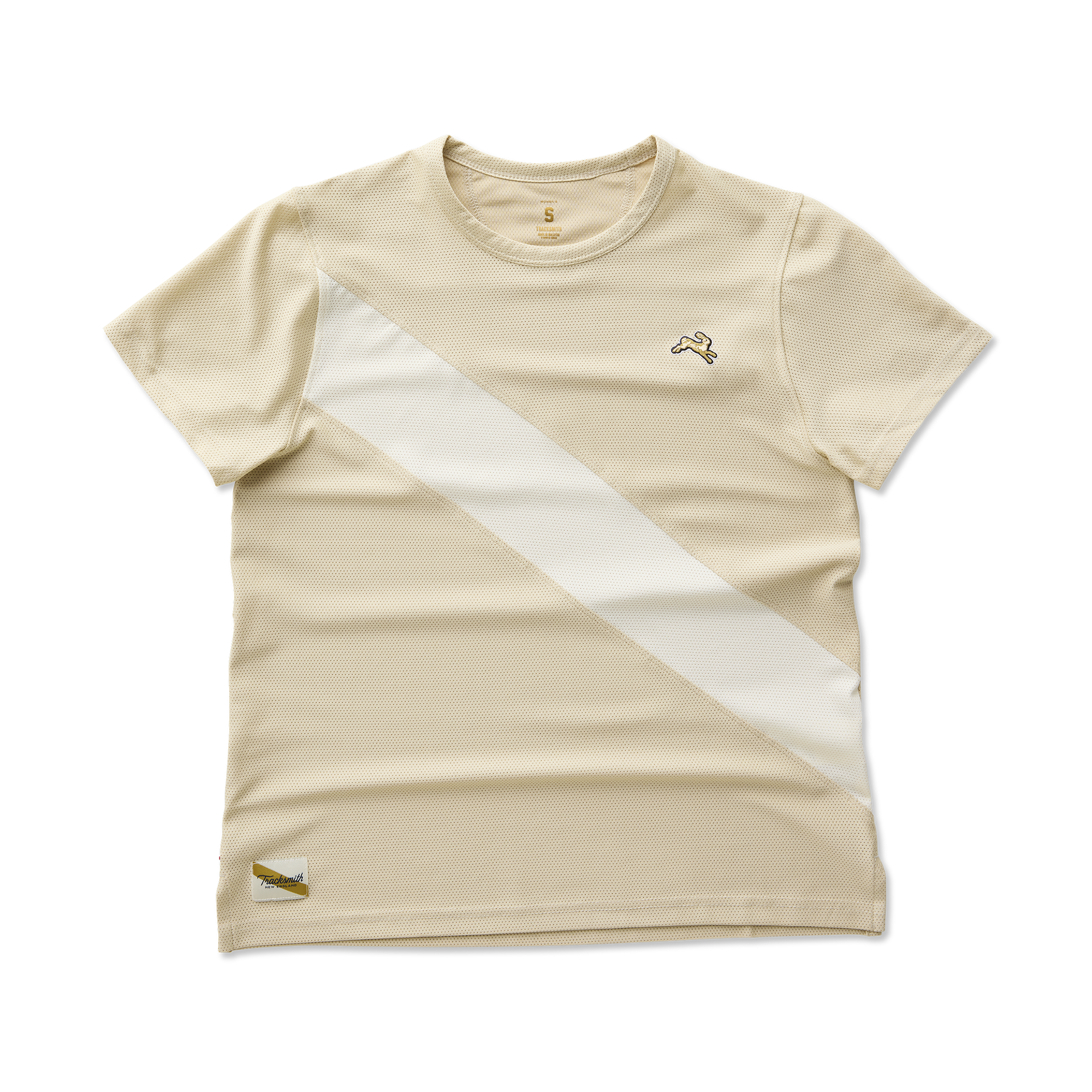 Womens | Van Cortlandt Tee | Brown Rice/Ivory
