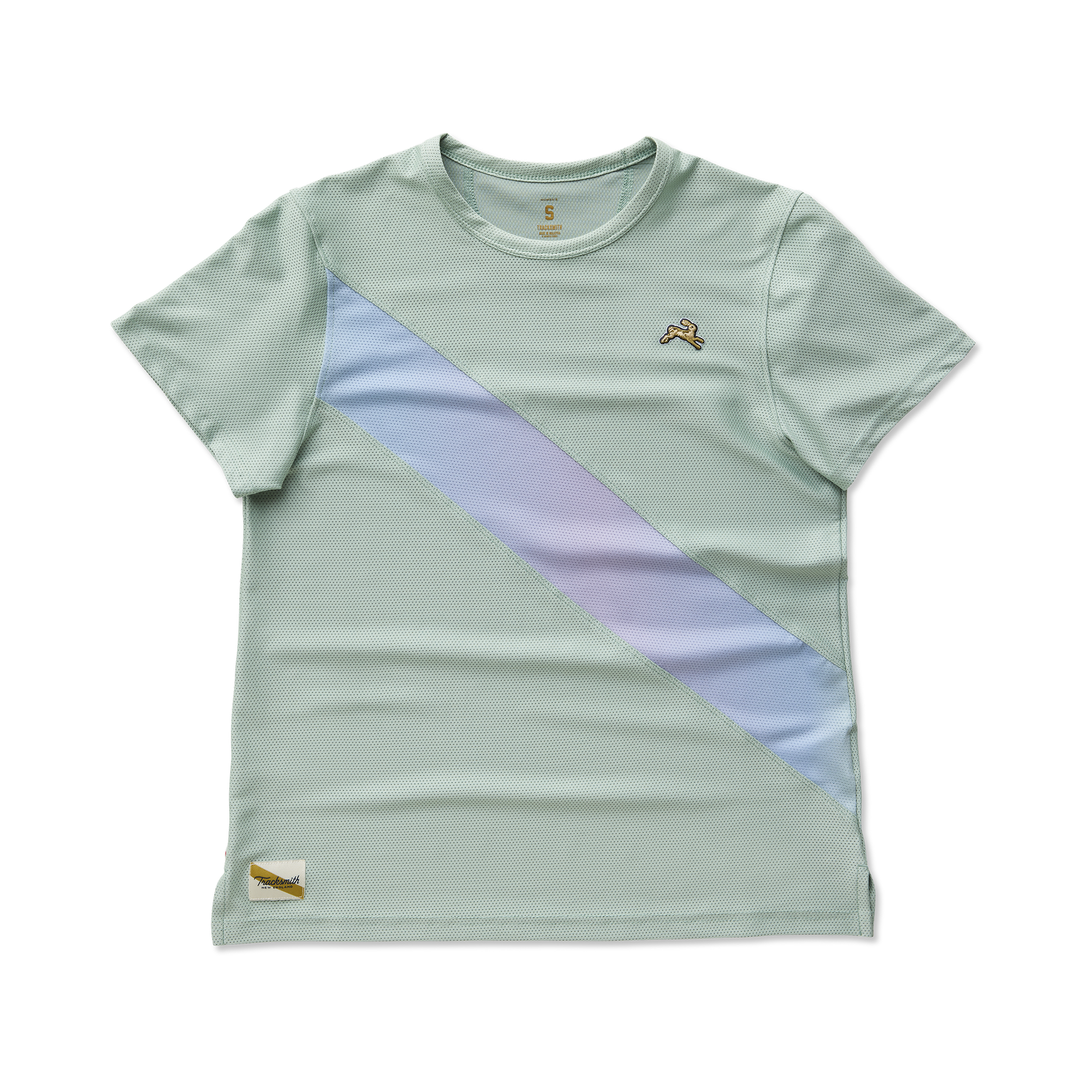 Womens | Van Cortlandt Tee | Jadeite/Lavender Aura Print