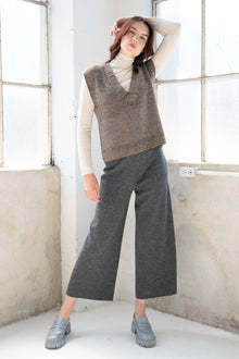 T Neck Pullover | Ivory