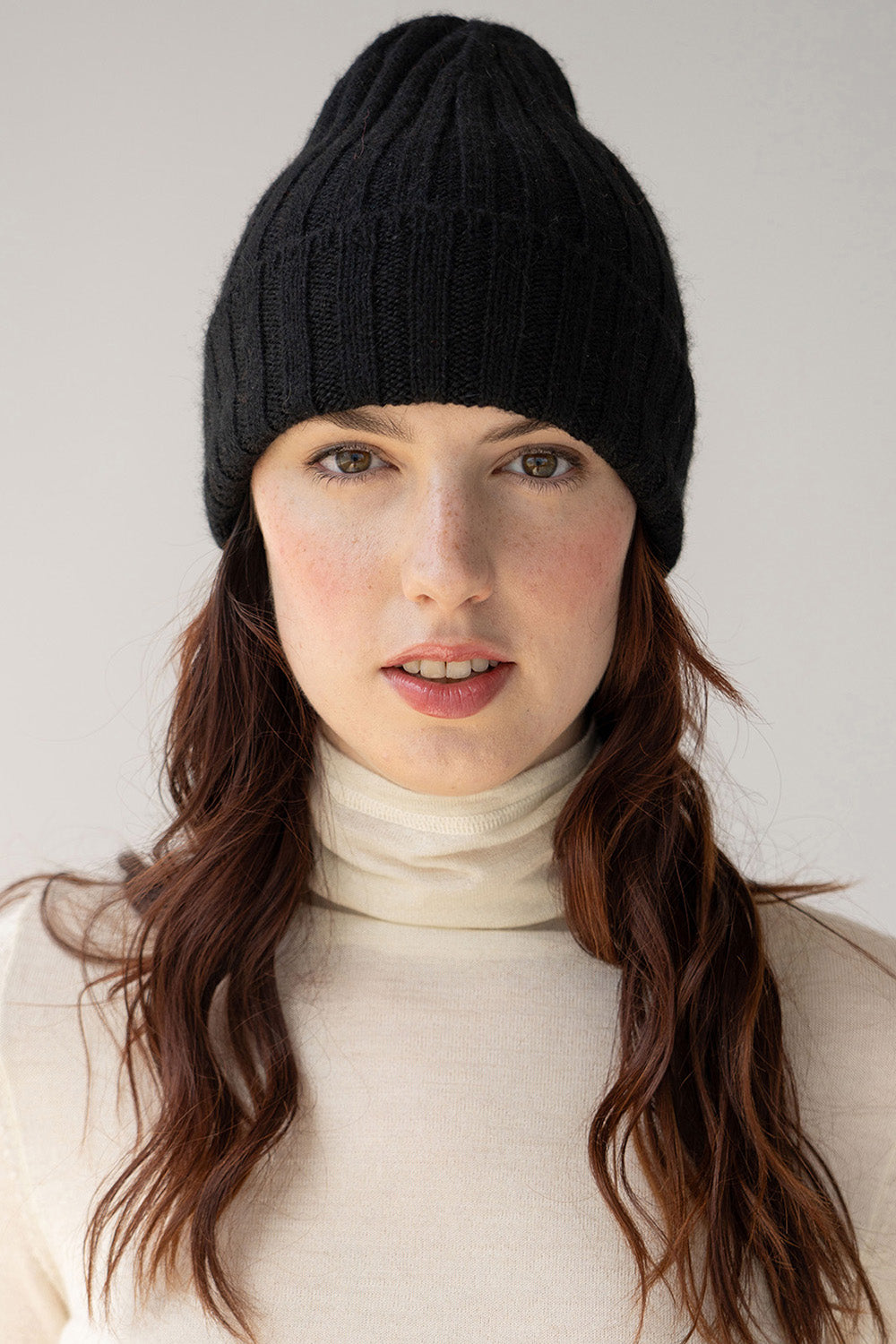 Ribbed Beanie | Black