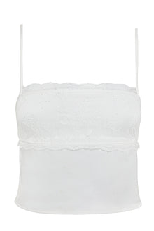 Fleur Top | White