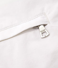Standard Bonded Mid-Length Bonded Drawcord Swim Shorts | White