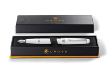 Bailey Resin Fine Nib Fountain Pen | Light Polished White