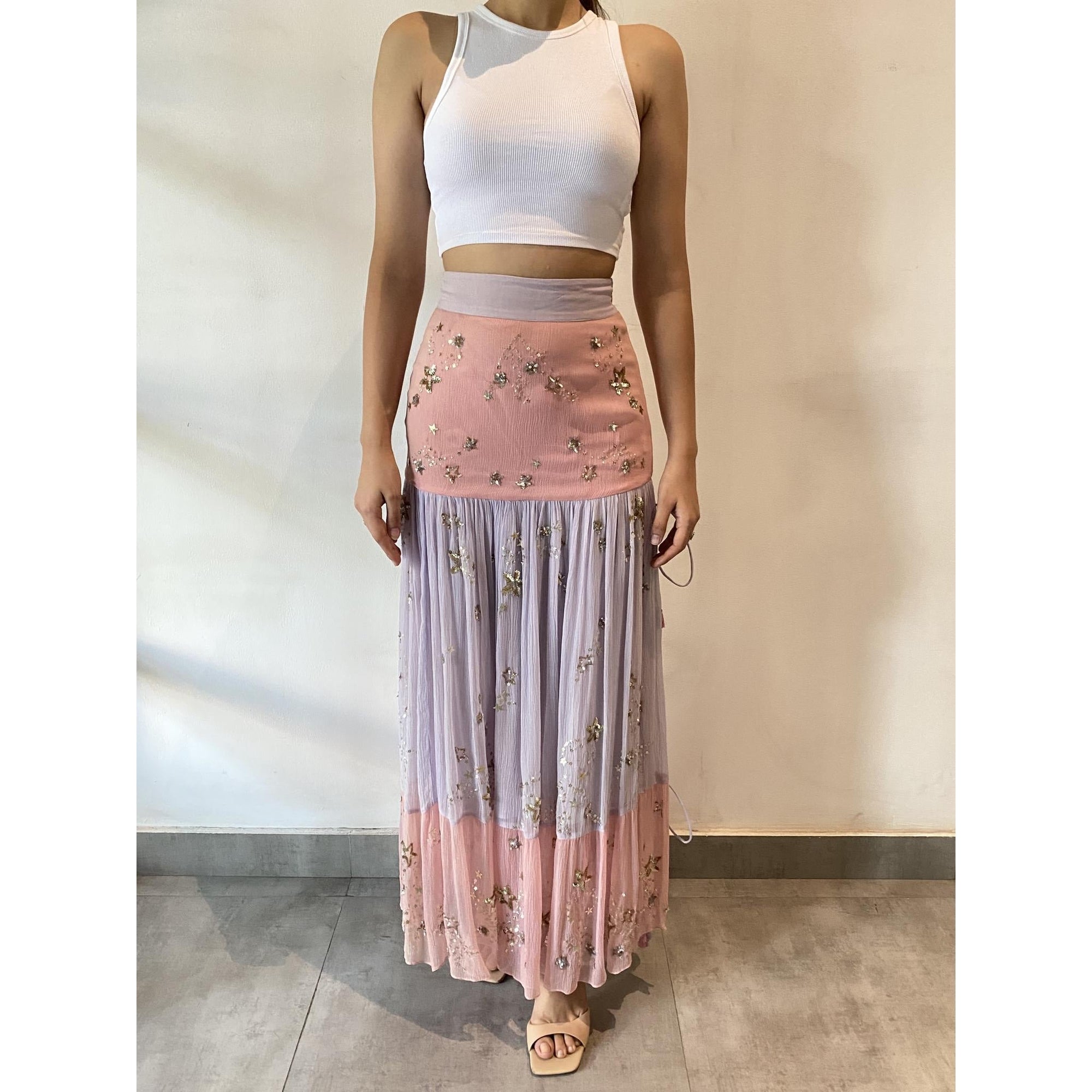 Star Light Long Skirt