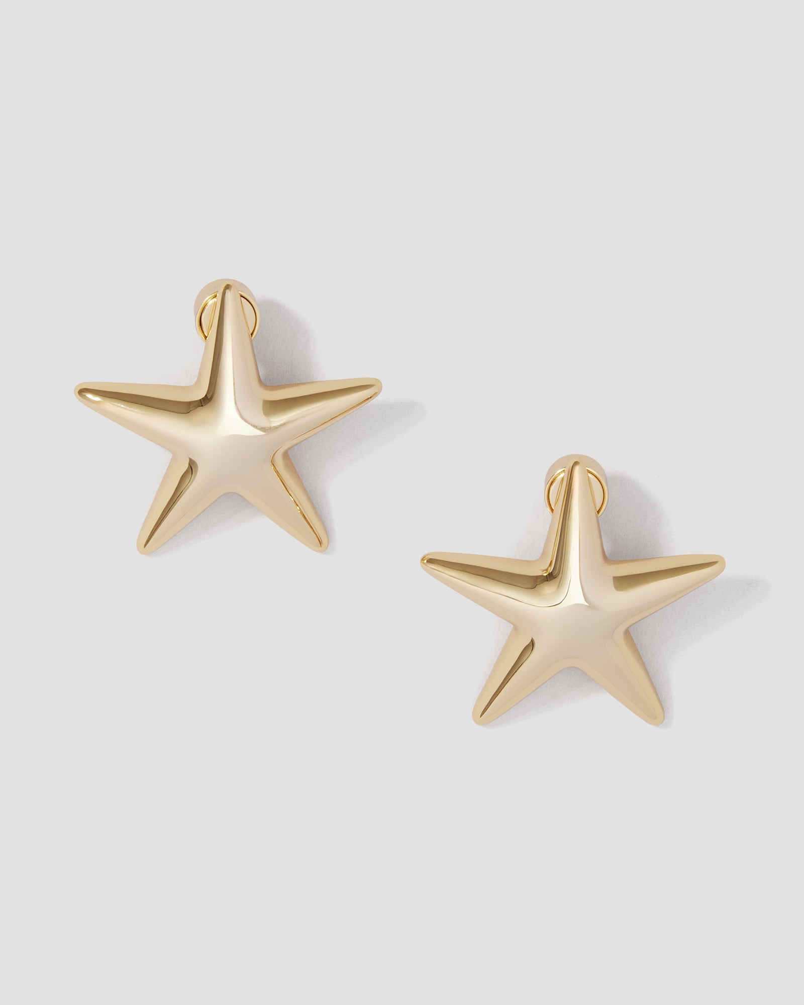 Puffy Star Earrings