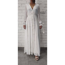 Stellar Wht Long Dress