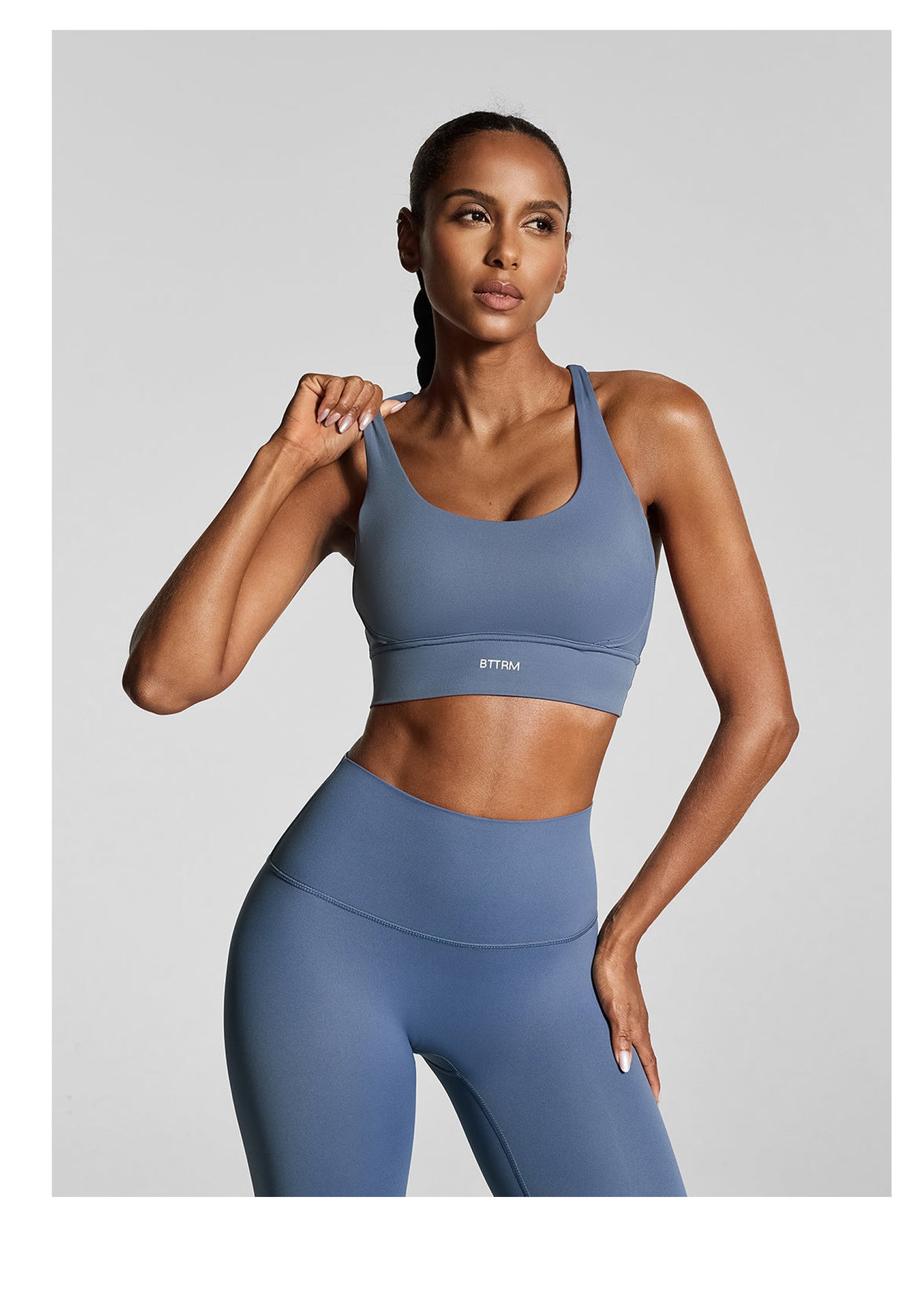 Strappy Back Top | Iris Blue