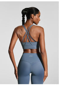 Strappy Back Top | Iris Blue