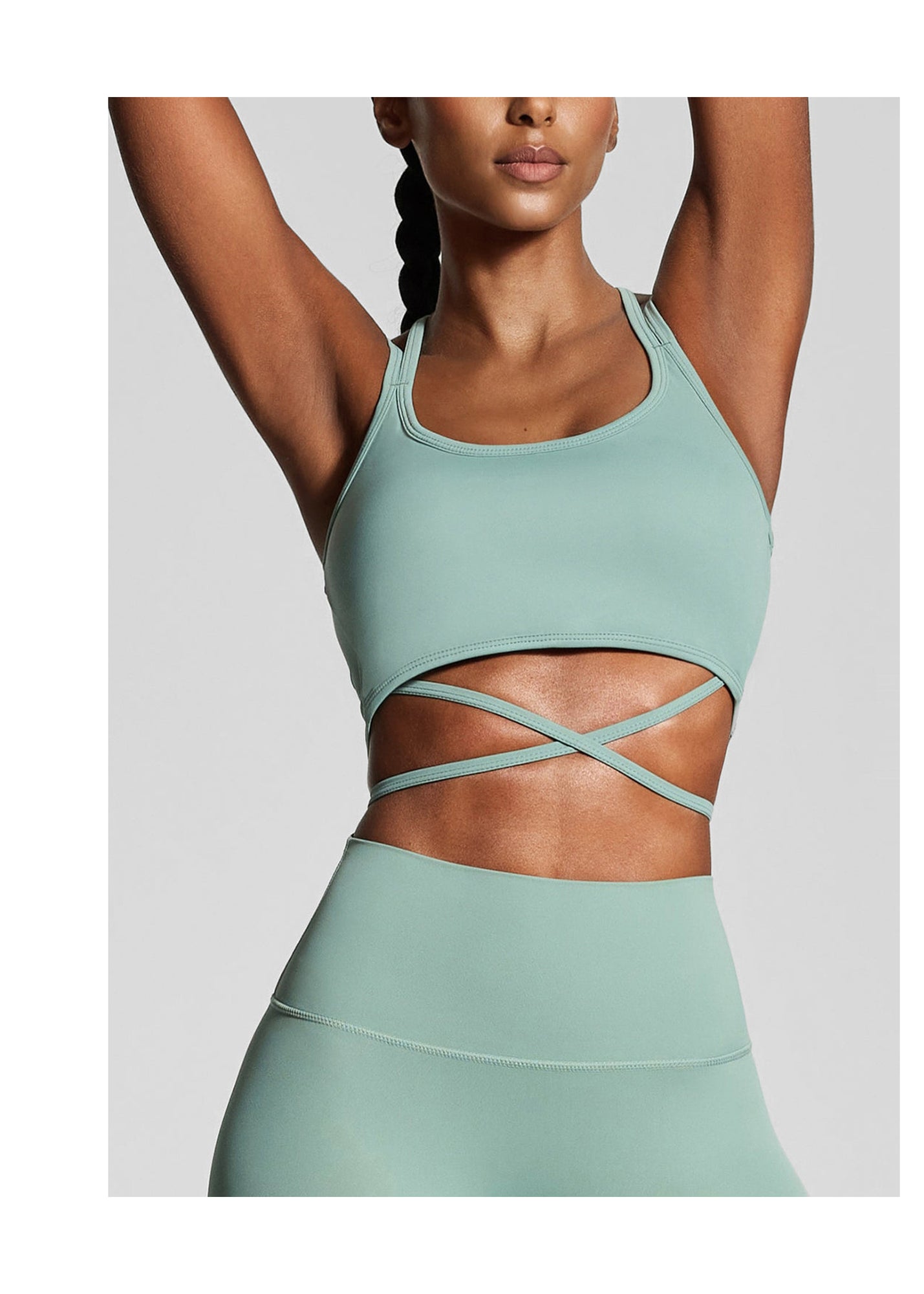 Strappy Front Top | Fresh Green