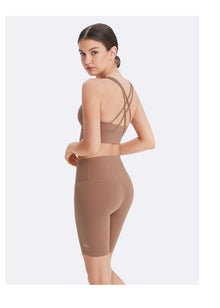 Strappy Sports Bra | Sand