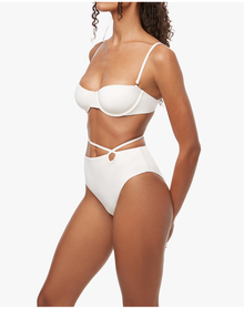 Strappy Tie Bikini Bottom | Off White