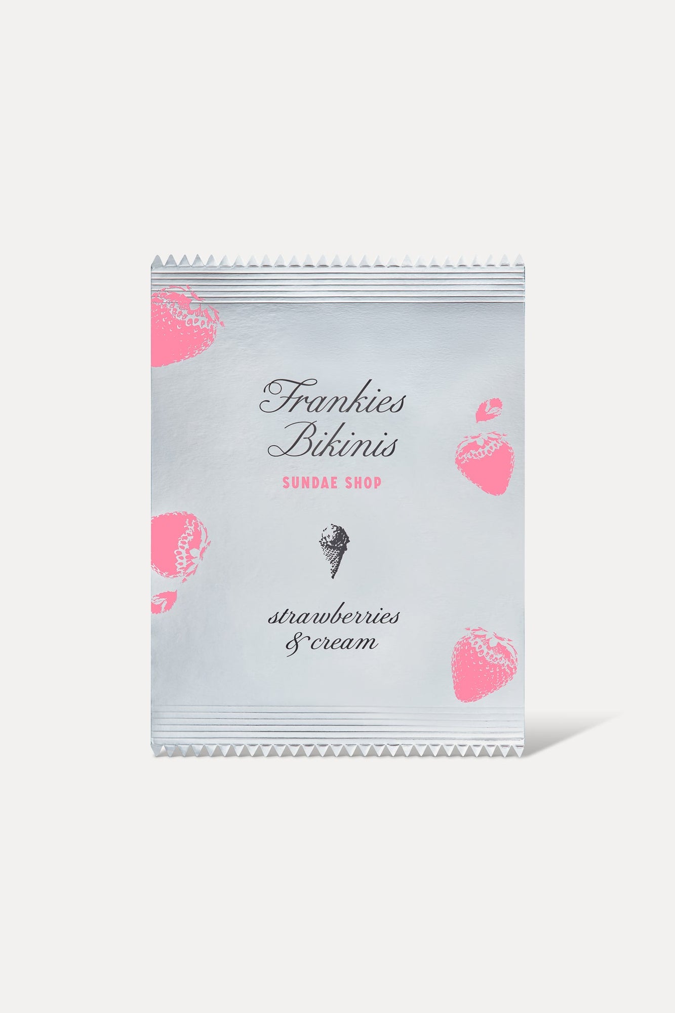 Strawberries & Cream Packaging Flatlay