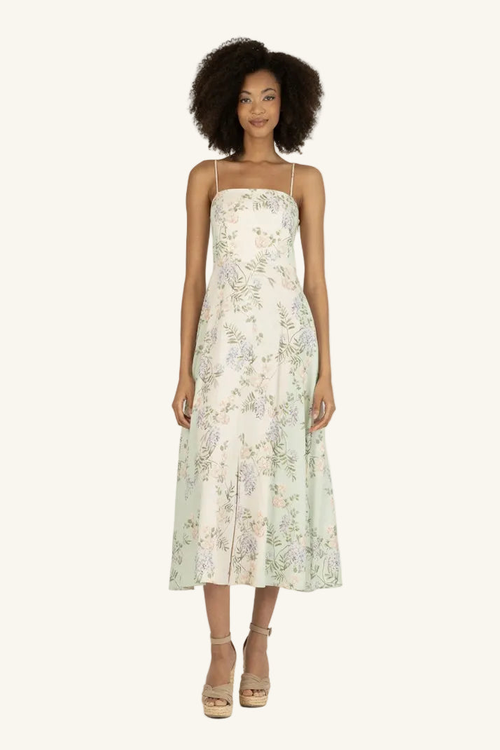 Sue Dress | Pastel Floral Road