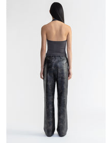 Sugarplum | Knitted Halterneck Top | Storm