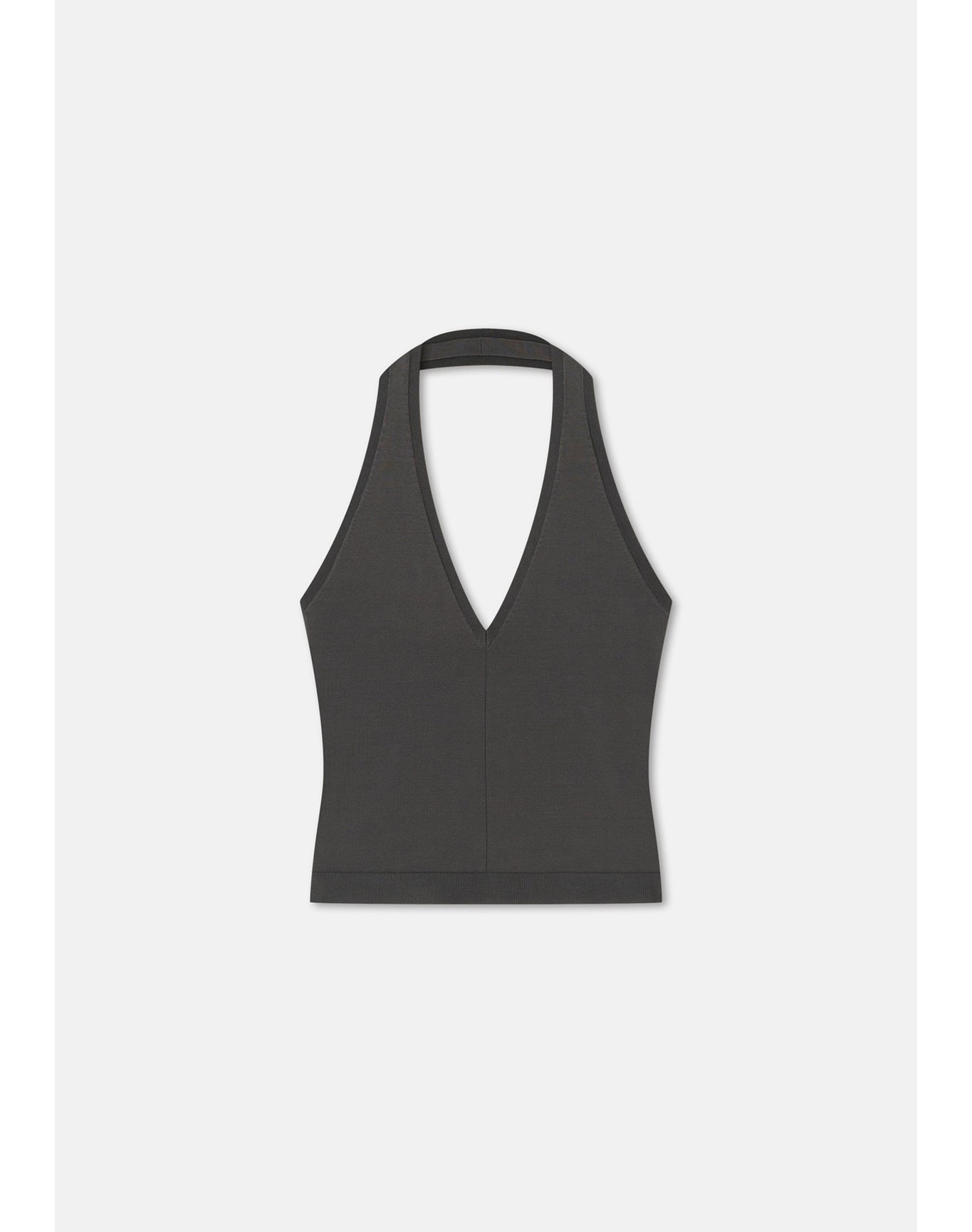 Sugarplum | Knitted Halterneck Top | Storm