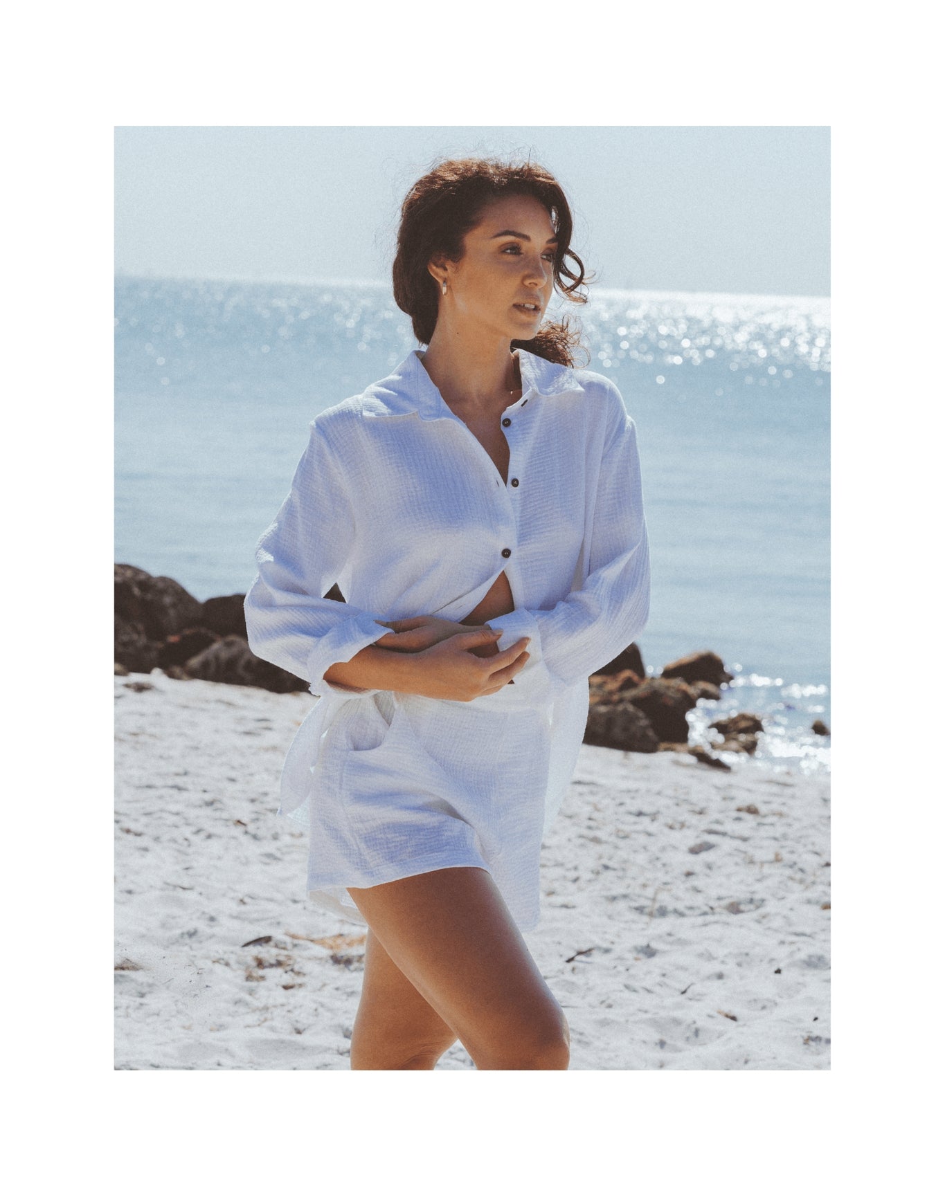 Sun Short | White