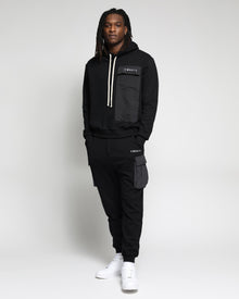 Sunnyside Brushed Terry Cargo Hoodie-Mens-Twenty