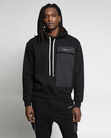 Sunnyside Brushed Terry Cargo Hoodie-Mens-Twenty